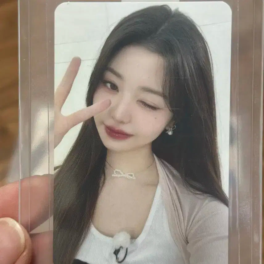 아이브 미니브 허그 원영 포카