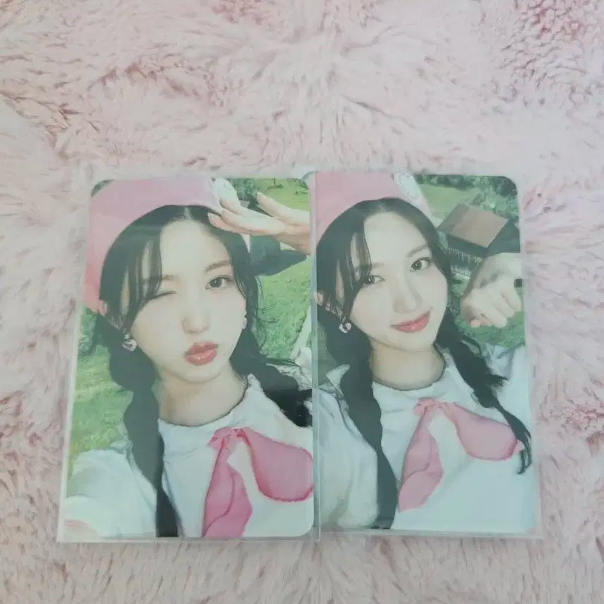 아이브 포카 팔아요 공굿덤 드려요!