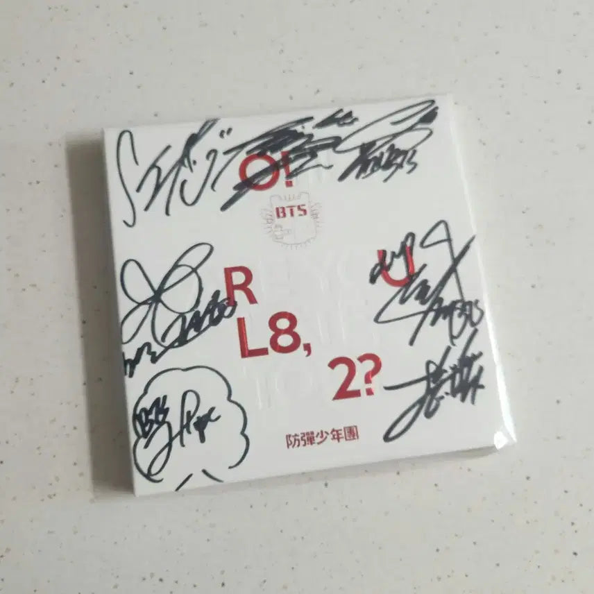 방탄소년단 친필 싸인 앨범 판매합니다
