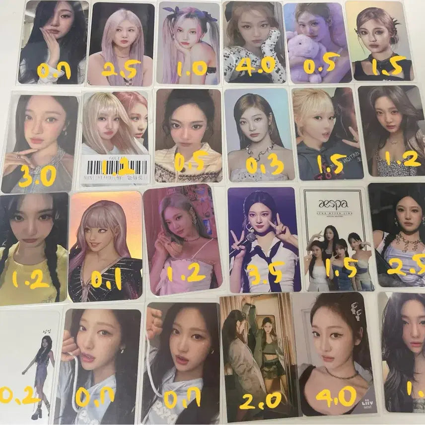 에스파 레드벨벳 포카