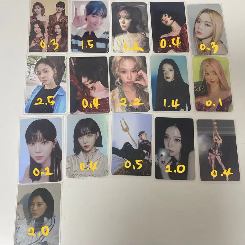 에스파 레드벨벳 포카