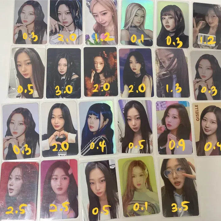 에스파 레드벨벳 포카
