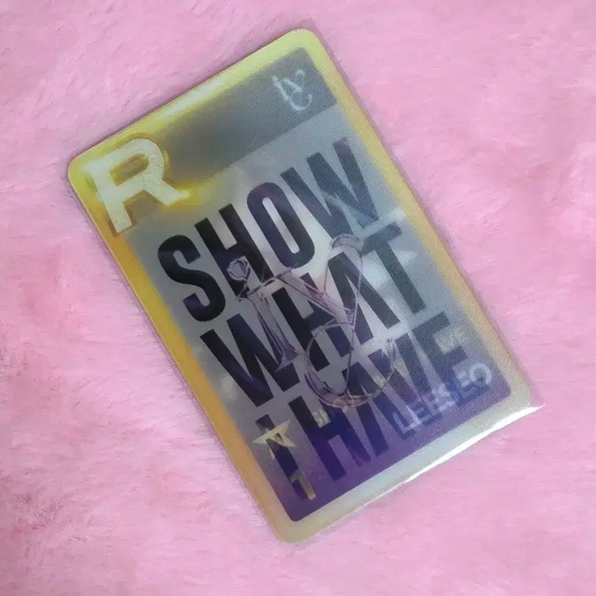 아이브 이서 show what I have 슈스쉽 포카 양도합니다