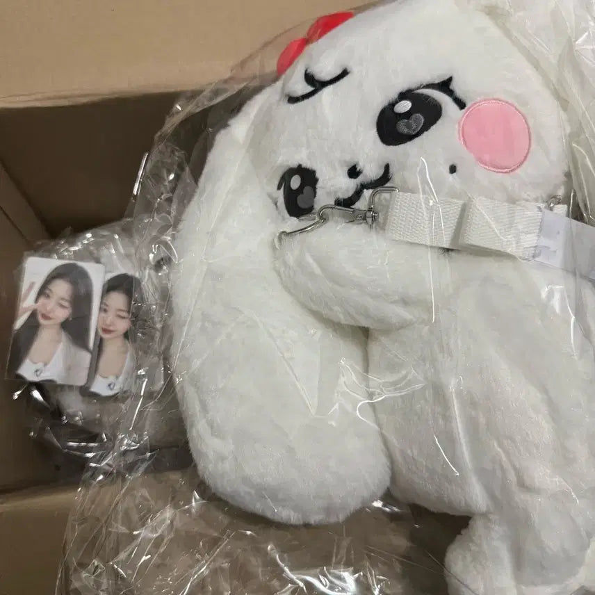 포카포함 원가이하 양도 아이브 미니브 체리 허그가방