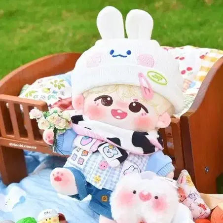 20cm 인형옷 두유공작소 두유옷장 몽몽옷장 겨울