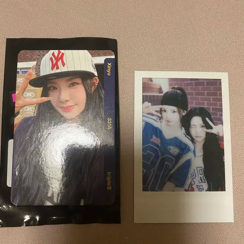 트리플에스 신위 331A 곽연지 VV 옵젝 오브젝트 폴라로이드 양도