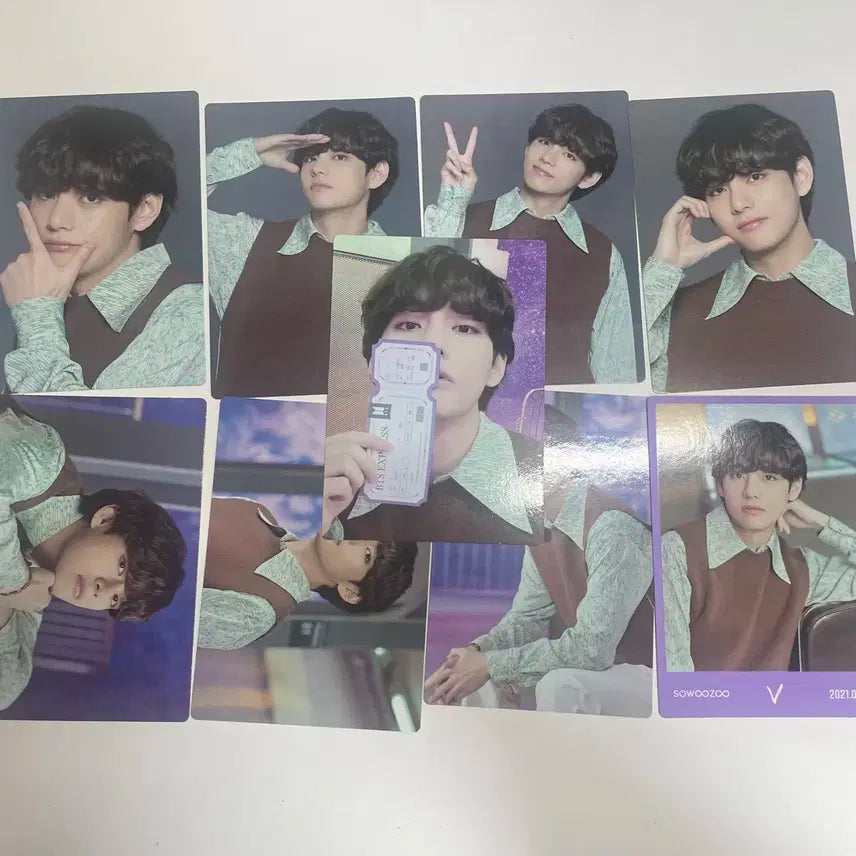방탄 태형 뷔 소우주 미니포카 드볼양도