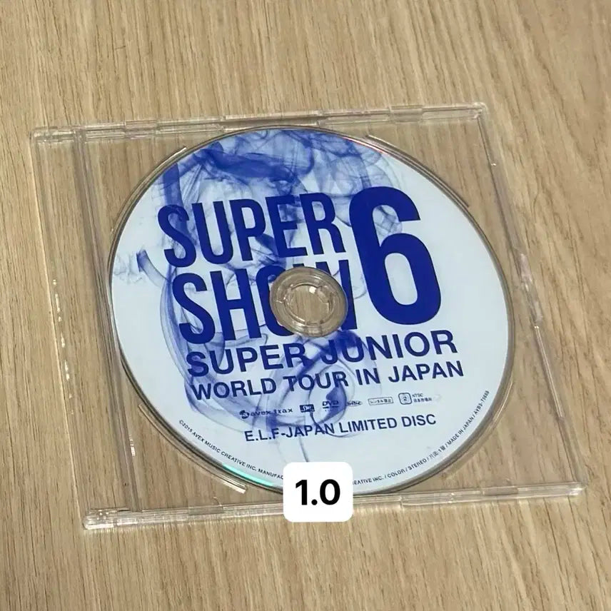 슈퍼주니어 ss6 일본 엘프 재팬 Limited DISC 양도 앨범