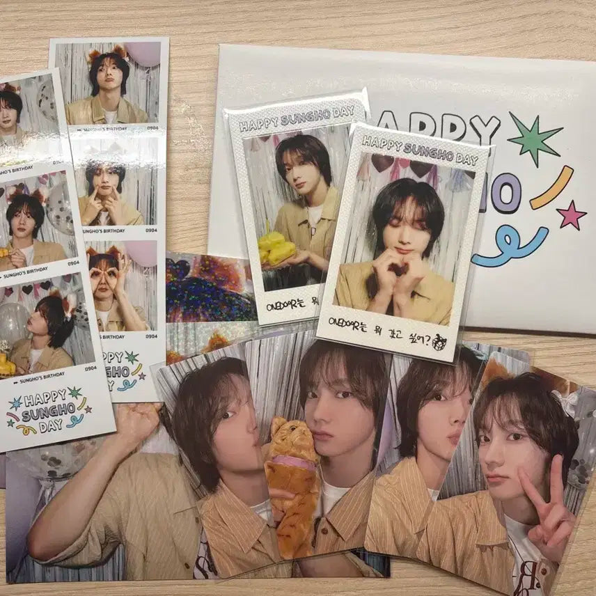급처!)보넥도 성호 생일포카 일괄로 양도해요!