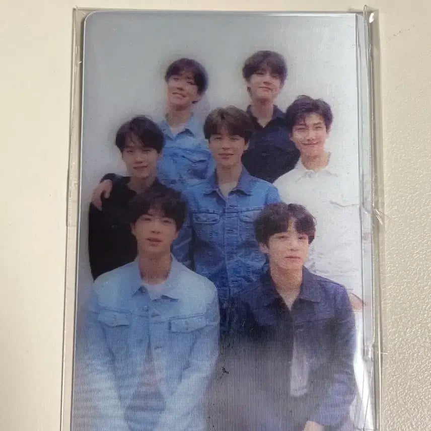 방탄 럽셀 티어 홀로그램 포카