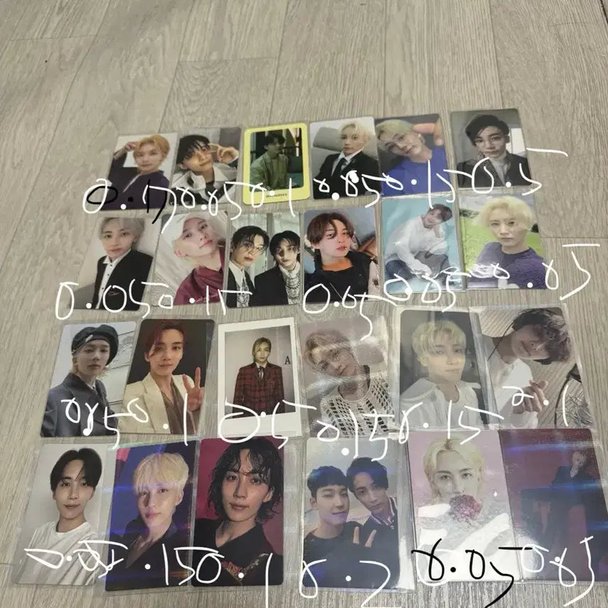 세븐틴 윤정한 포카 양도합니다!