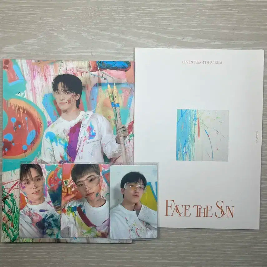 세븐틴 Face The Sun 캐럿반 디노+ (포카 3장 포함)