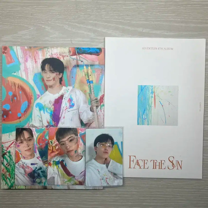 세븐틴 Face The Sun 캐럿반 디노+ (포카 3장 포함)