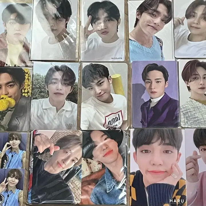 세븐틴 포토카드 일괄 ( 에스쿱스, 윤정한, 김민규 위주 )
