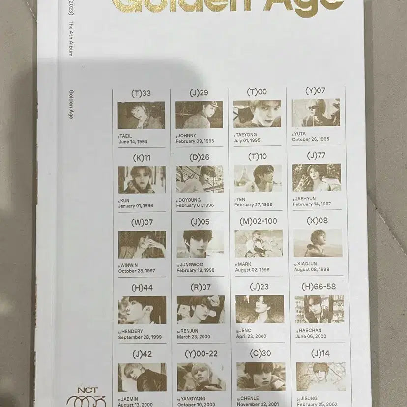 골든 에이지 개봉앨범 양도합니다