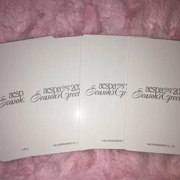 에스파 2024 시즌그리팅 포카세트 판매