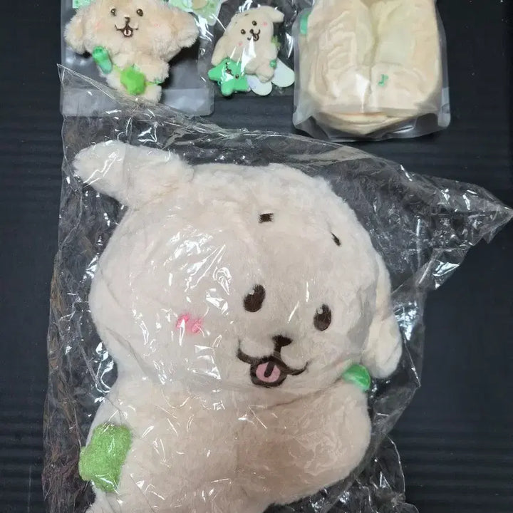 댕트리버 위시돌 미니돌 케이프 캐릭터 응원봉 가방 일괄