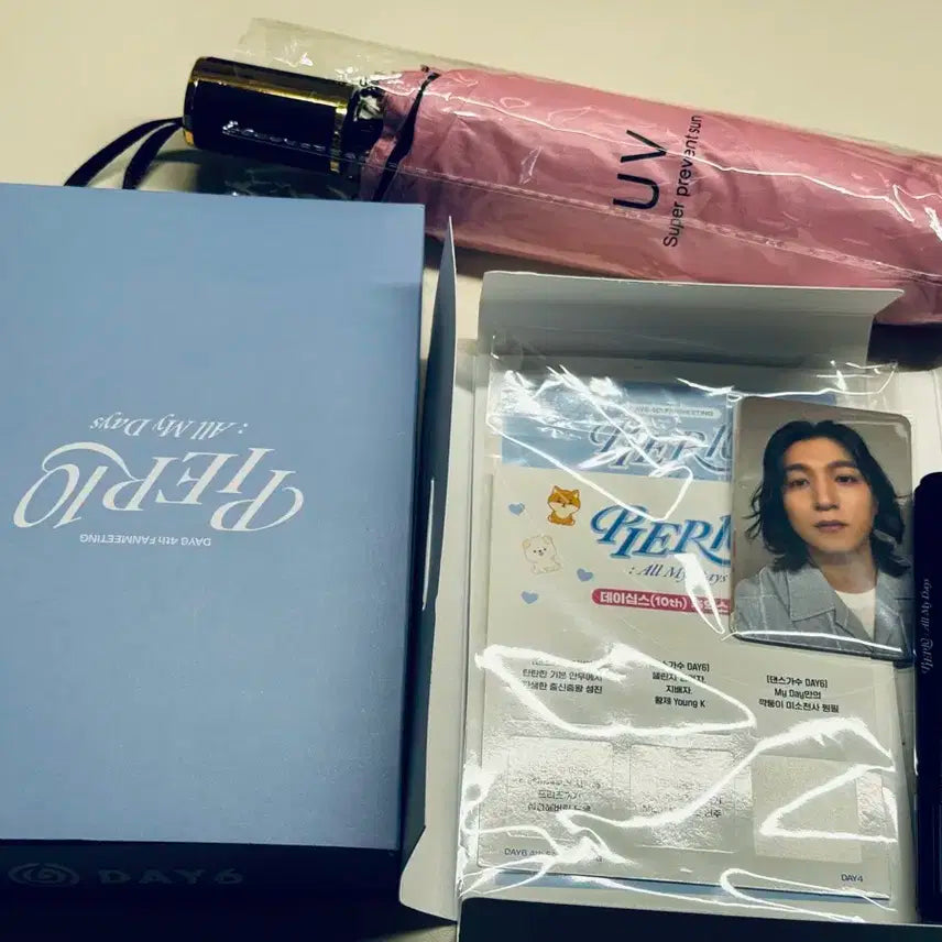 데이식스 팬미팅 막첫 입장 기프트 (포카 포함)