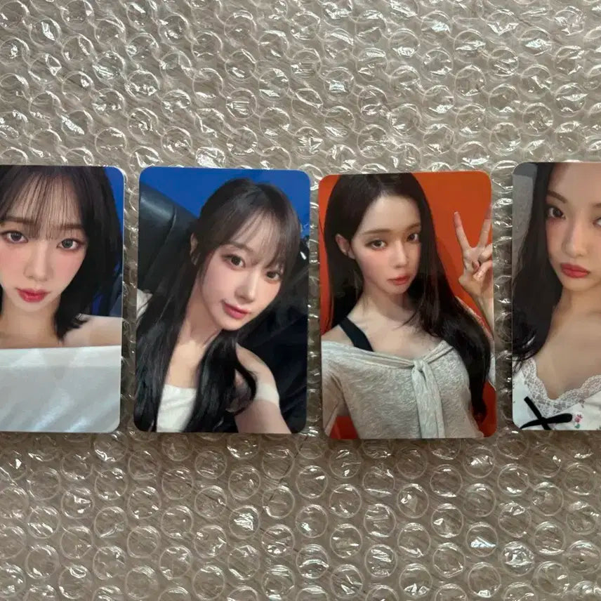 에스파 더티워크 메이크스타 팬싸 미공포 세트