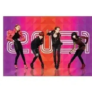 2ne1 투애니원 정규앨범 희귀 포스터 특전 박봄 씨엘 포카