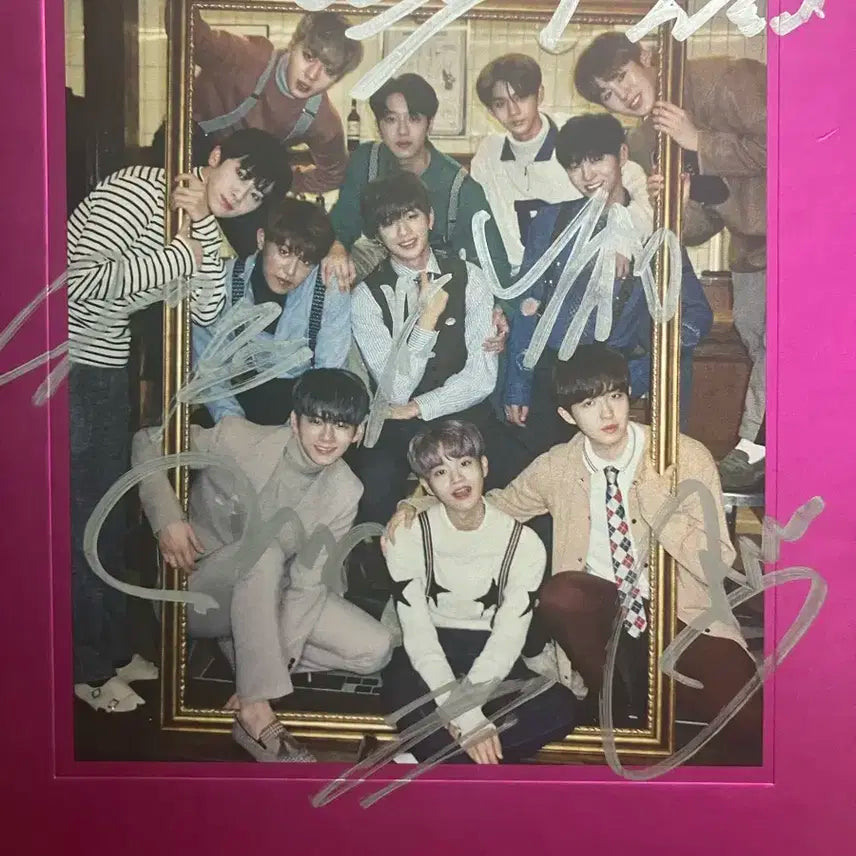 워너원 wannaone 사인앨범
