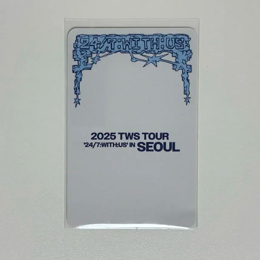 투어스 콘서트 42존 지훈 포카