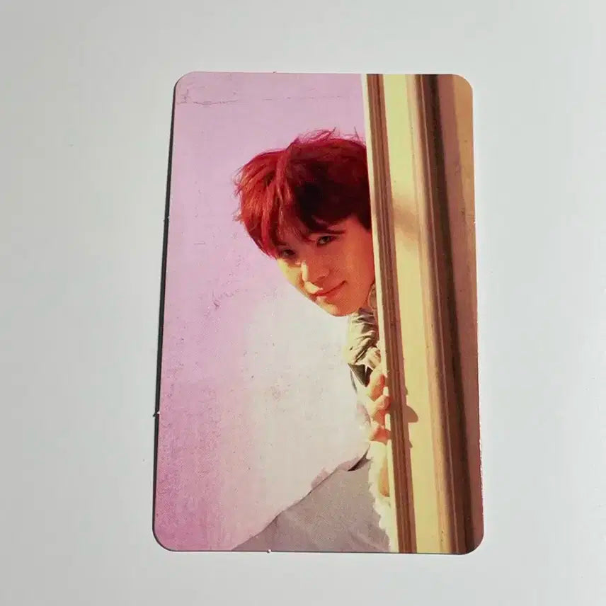 방탄 bts love your self 슈가 민윤기 포카
