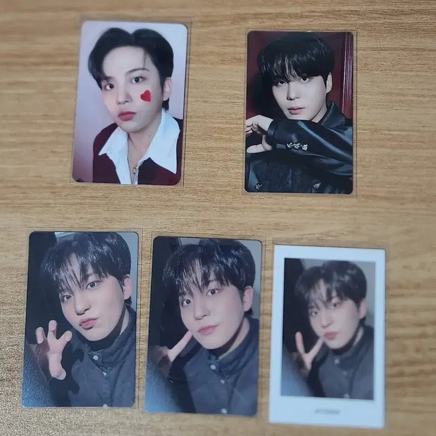 ATEEZ 에이티즈 종호 메이크스타 하튜 미공포 포카 인유어판타지 앨포