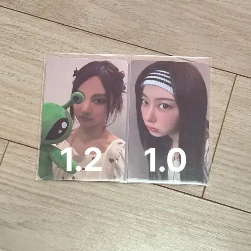 에스파 지젤 닝닝 아마겟돈 yes24 카운트다운라이브 특전 포카