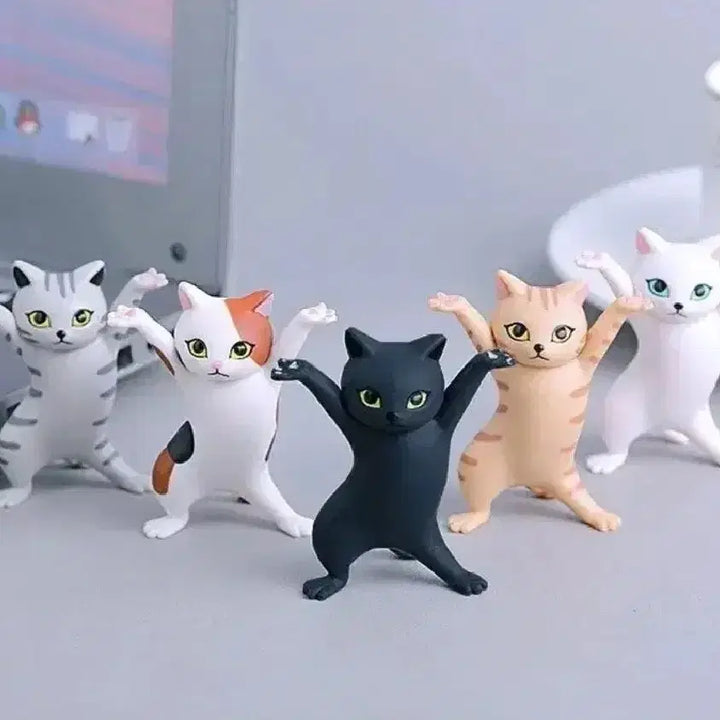 고양이5마리 피규어