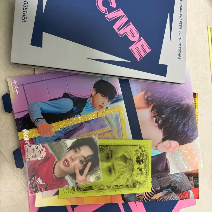 투바투 txt 혼돈 개봉앨범 연준포카 포함