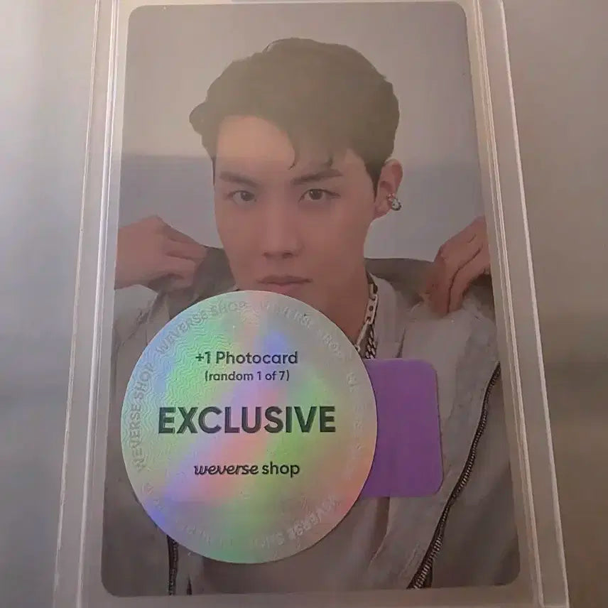 방탄 제이홉 퍼투댄 앨범 위버스 USA 특전 EXCLUSIVE 스티커포함