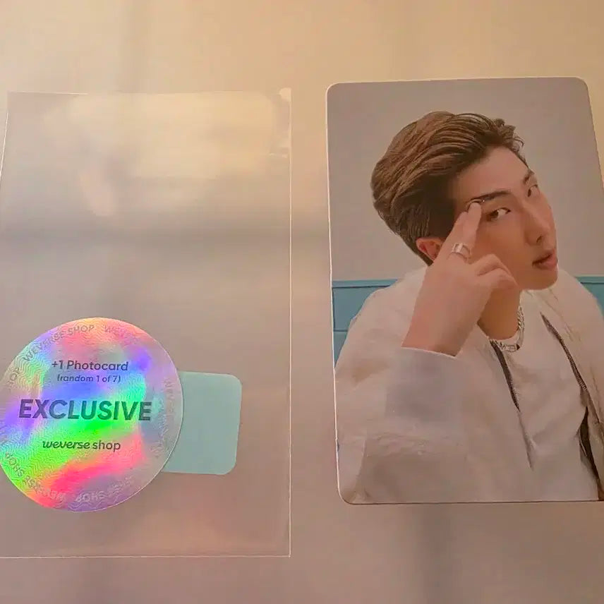 방탄 알엠 남준 퍼투댄앨범 위버스 USA특전 EXCLUSIVE 스티커포함