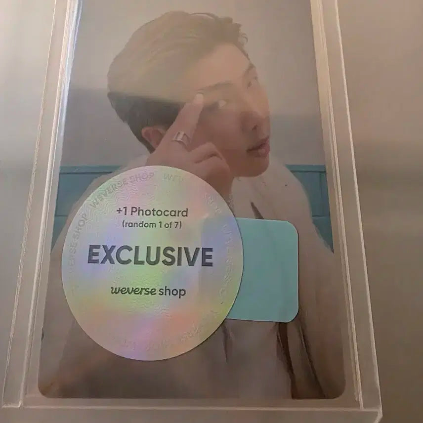 방탄 알엠 남준 퍼투댄앨범 위버스 USA특전 EXCLUSIVE 스티커포함
