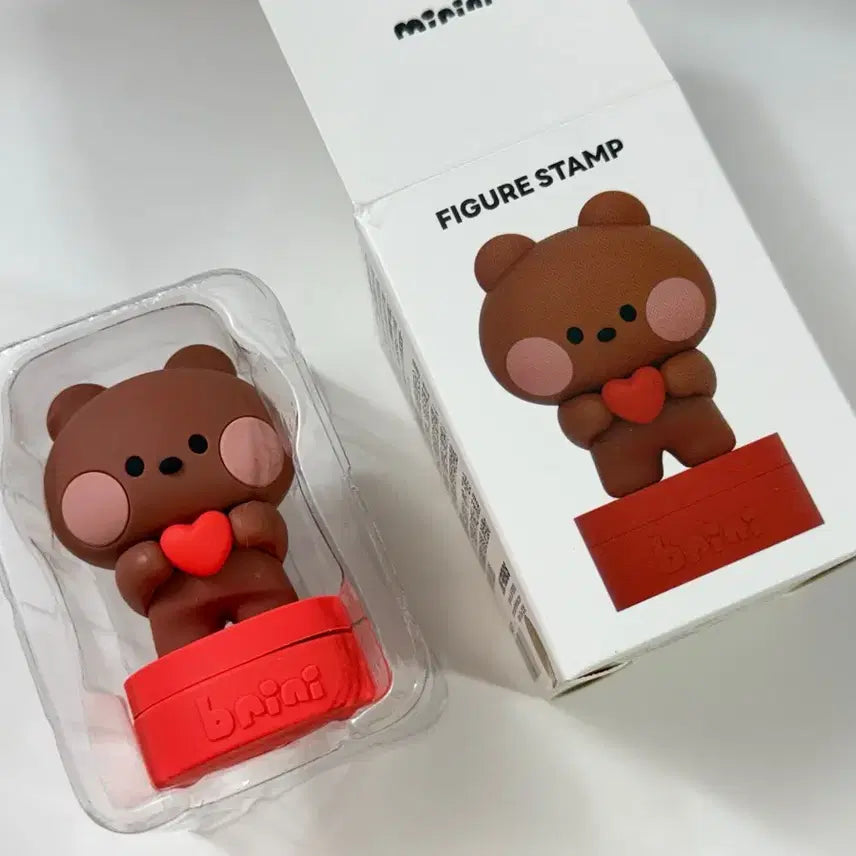 라인프렌즈 피규어 스탬프 브니니