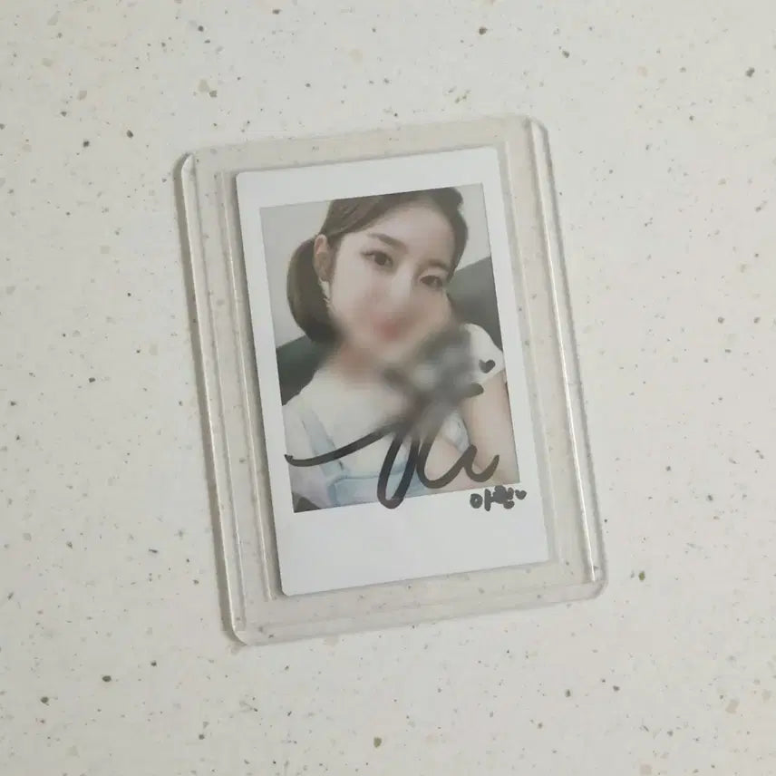 오마이걸 아린 친필 싸인 폴라 폴라로이드 판매합니다
