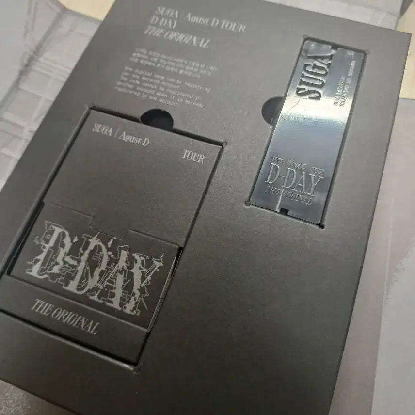 BTS 방탄 슈가 D-DAY 더 오리지널