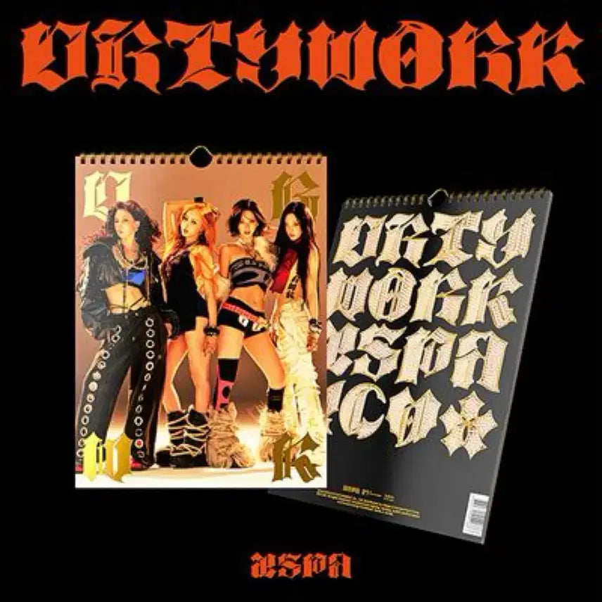 에스파 aespa 더티워크 미개봉 앨범