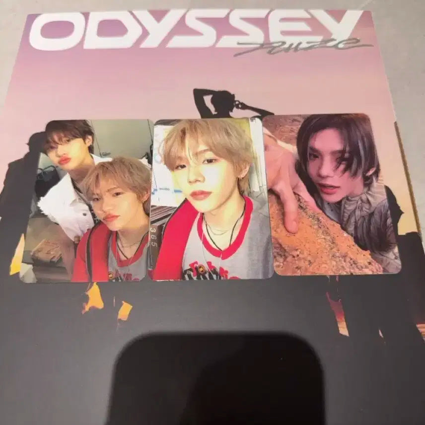 오디세이 패키지 어스 버전 쇼타로 포카 2종 + 초회 한정 유닛 포카