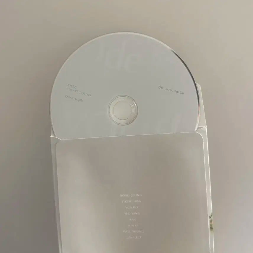 에이티즈 1st 포토북 CD