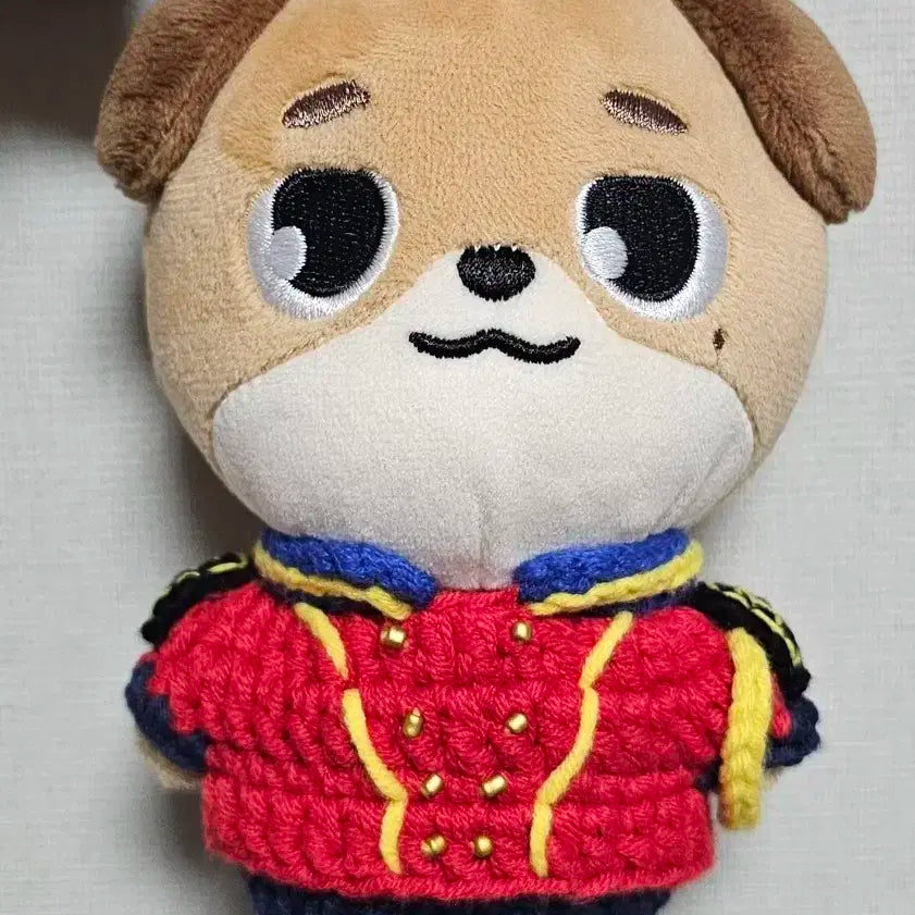 데이식스 데니멀즈 돈 도운 15cm 인형옷 군악대 뜨개옷 아이돌 인형
