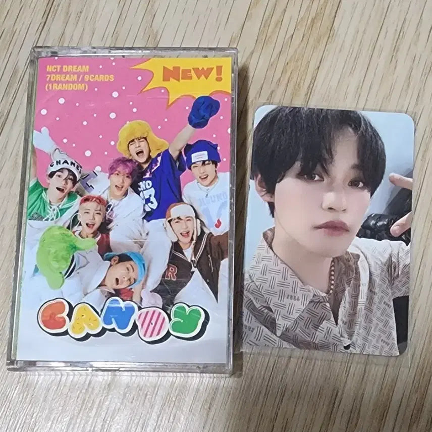 엔시티드림 캔디 카세트테이프 천러 포카