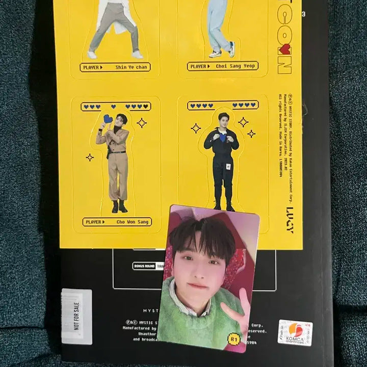 Lucy 루시 친필 싸인앨범 메시지 ㅂㅁ