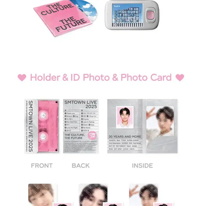 sm 30주년 샤이니 키 기범 mp3 포카+ID카드+스티커