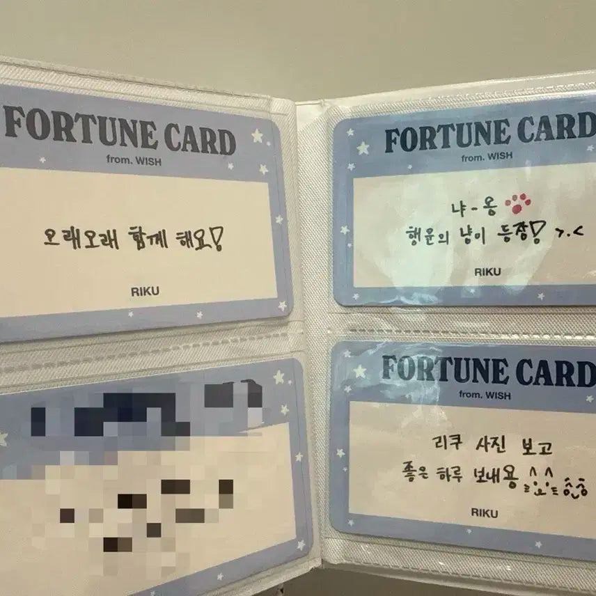 엔시티위시 포춘 리쿠 일괄 판매