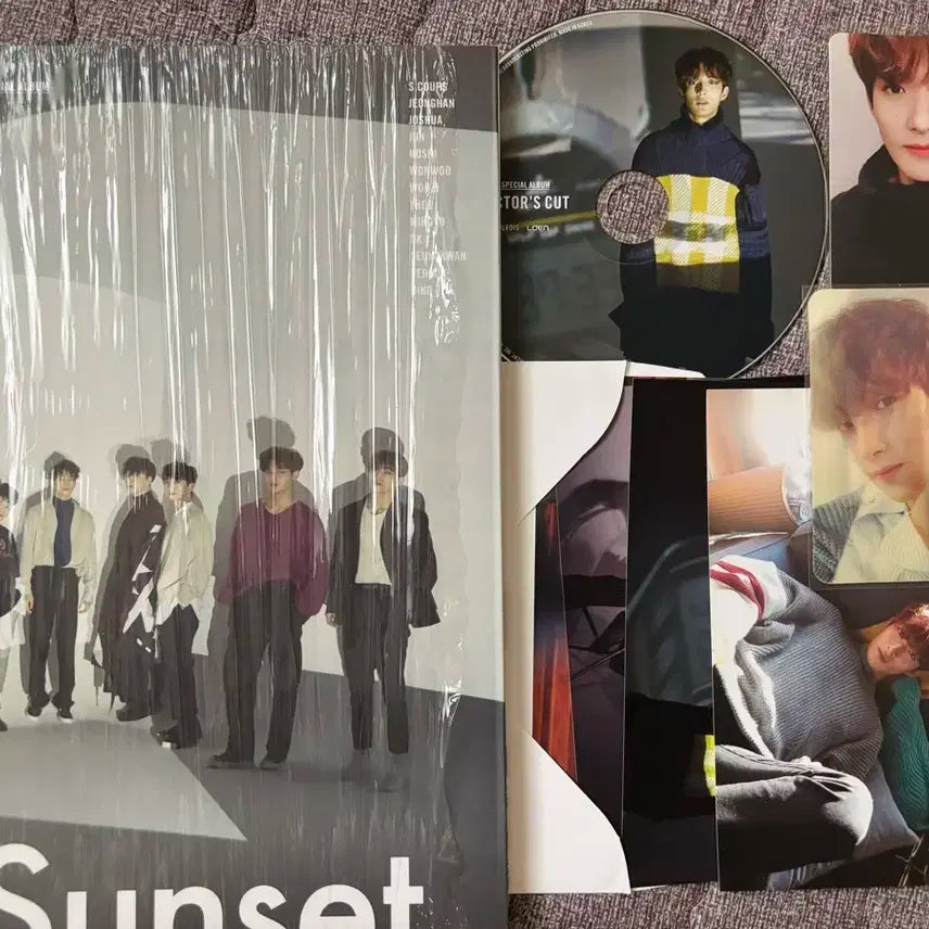 세븐틴 디렉터스컷 고맙다 개봉 앨범 선셋버전 도겸 세트 판매