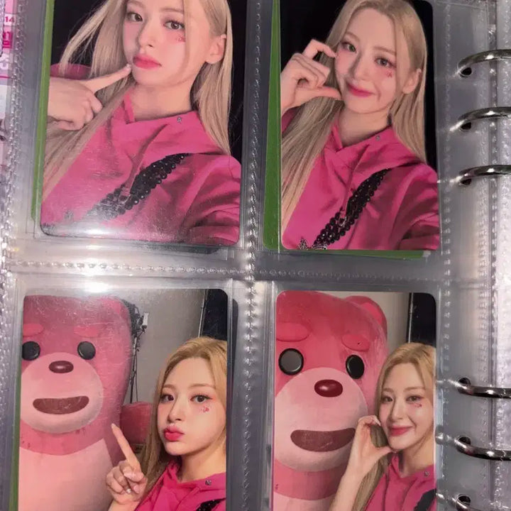 스테이씨윤세은포토카드양도메이크스타에이셉색안경런투유애플뮤직위버스마뮤테
