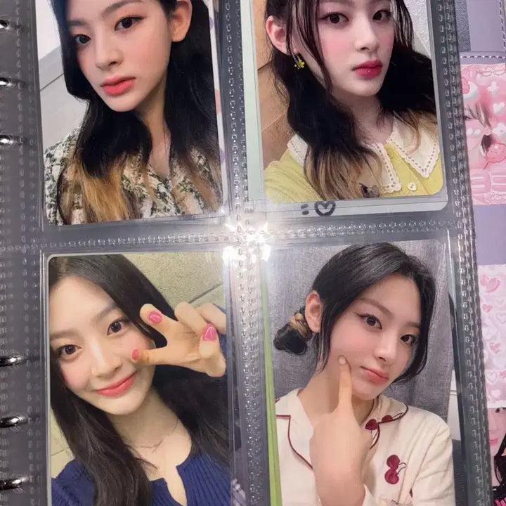 스테이씨윤세은포토카드양도메이크스타에이셉색안경런투유애플뮤직위버스마뮤테