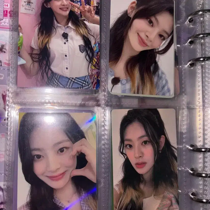 스테이씨윤세은포토카드양도메이크스타에이셉색안경런투유애플뮤직위버스마뮤테