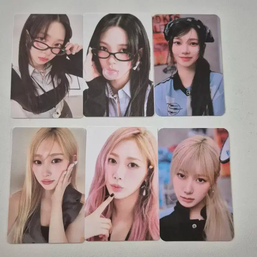 에스파 카리나 지젤 2025 시즌그리팅 일괄양도 (특전포함)
